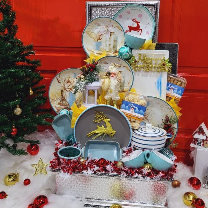 

Terlarisss - Paket Dekorasi Hampers Natal Christmas Parcel Hadiah Kue Kering 432 - Langsung Kirim