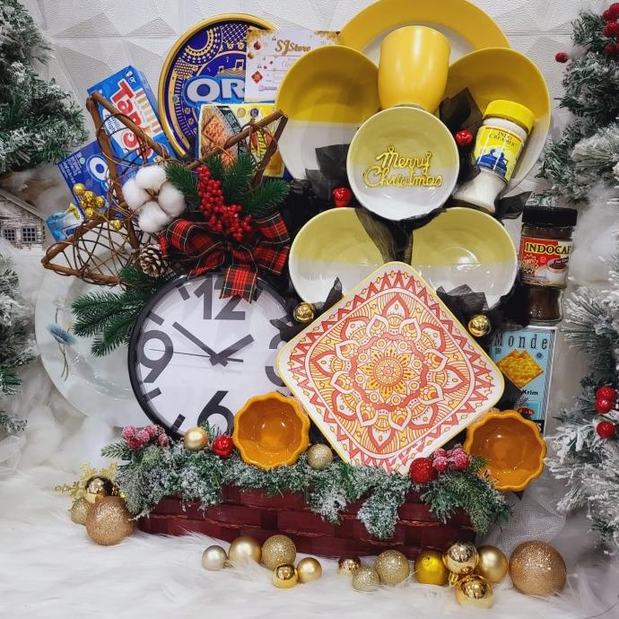 

Terlarisss - Paket Dekorasi Hampers Natal Christmas Parcel Hadiah Kue Kering 293 - Langsung Kirim