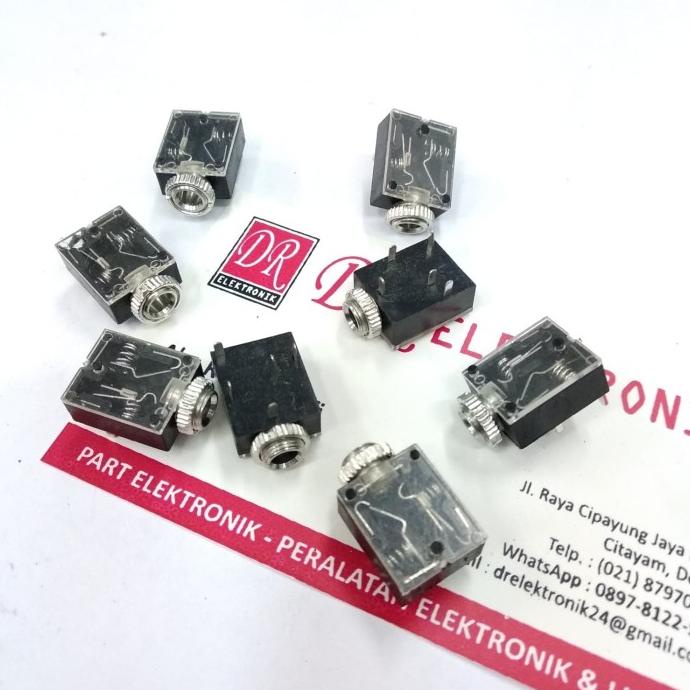 

Baru Soket Socket audio stereo PCB board mini transparan jack 3.5mm 3,5 dre3 Ayo Beli