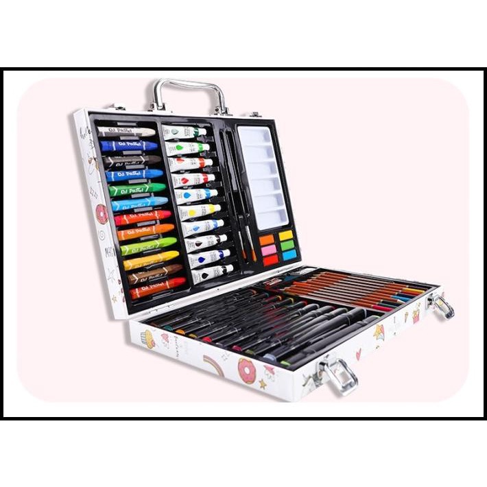 

BEST DEAL PERALATAN GAMBAR WARNA LUKIS ISI 54 / KRAYON / SPIDOL / PENSIL WARNA !!