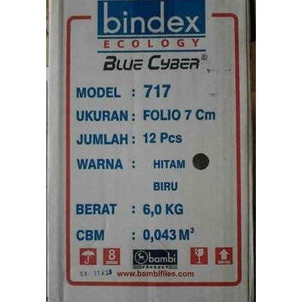 

Big Sale ORDNER BINDEX F4 FOLIO 717, PUNGGUNG 7 CM