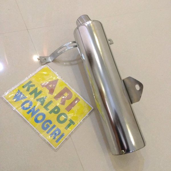 KNALPOT SATRIA FU BOBOKAN BEDAHAN BEDELAN SUARA RACING TSUKIGI SILENCER SLINCER SELENCER TABUNG