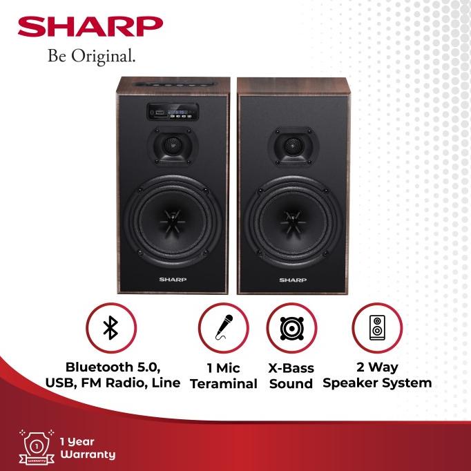 sharp speaker aktif cbox-b655ubo