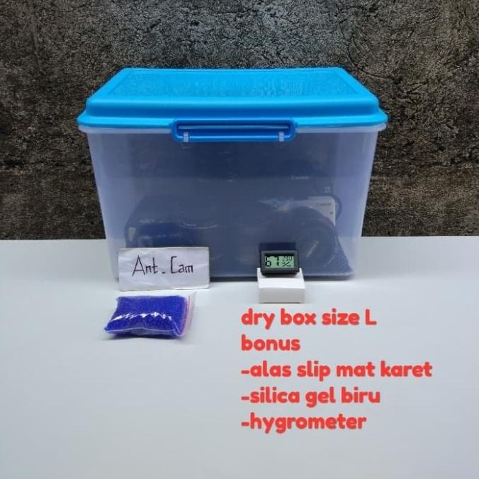 drybox dry box penyimpanan lensa kamera Canon Nikon Sony fujifilm eos