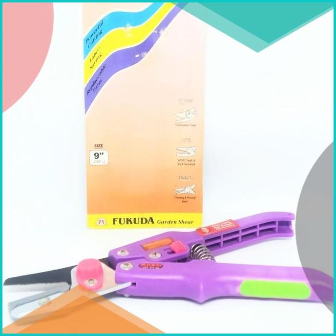 Gunting Dahan Model Anvil Fukuda 20JVLZ3 tools n parts  onderd