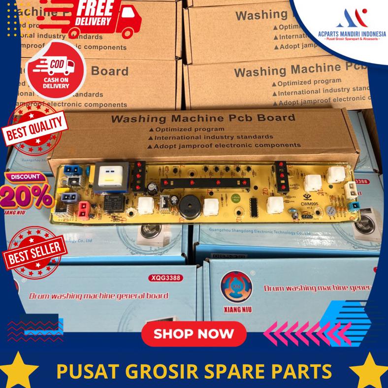 Menarik Sharp Es-F800T-Bl Modul Pcb Mesin Cuci Top Loading