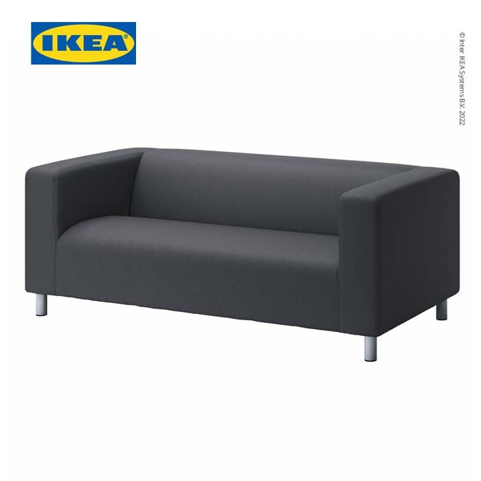 Promo Ikea Klippan Sofa 2 Dudukan Abu-Abu Minimalis Berkualitas