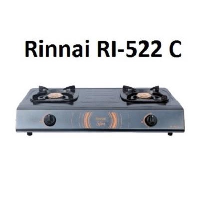 Kompor Gas Rinnai RI 522C / RI 522 C / RI-522C ( 2 Tungku )