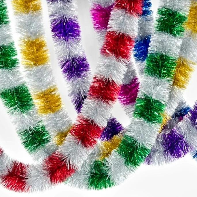 

Slinger Natal Merah Gold Sier Tinsel Pita Lilit Hiasan Parcel Murah Limited Edition