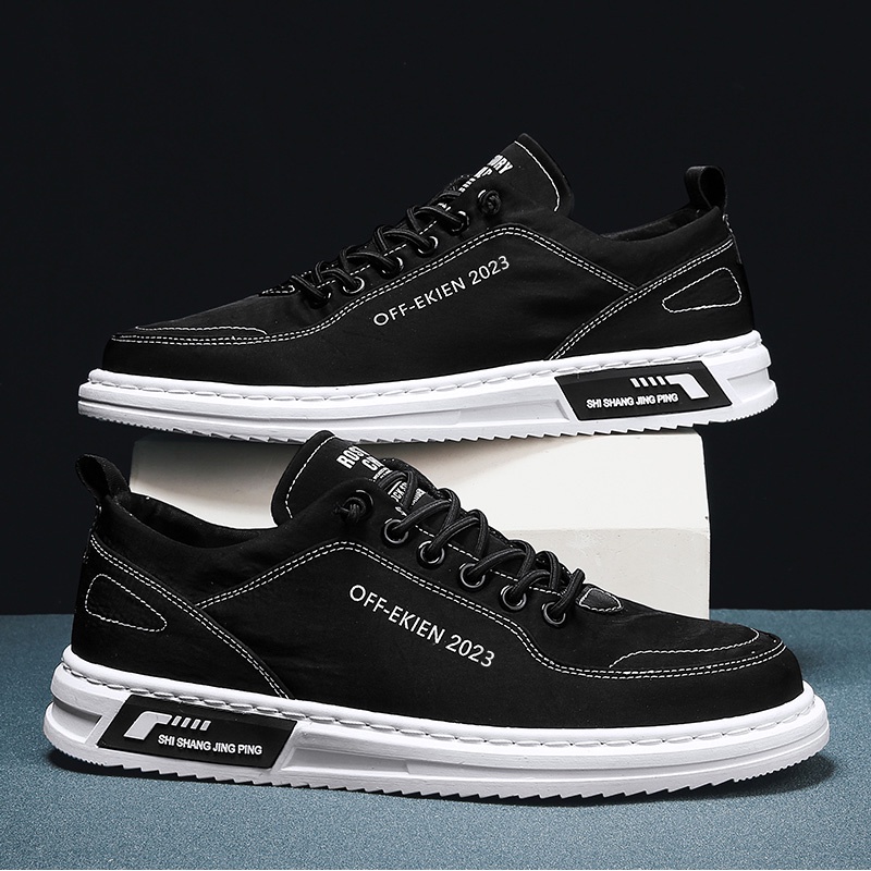 Kasual Pria Sneaker Sepatu Kasual Pria Sneaker Cowok Fashion Model Kekinian