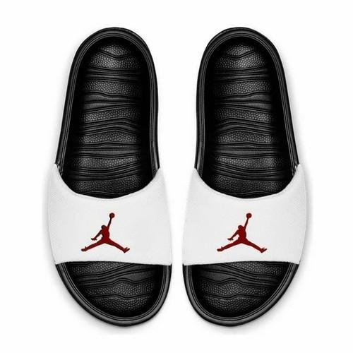 TERLARIS - SANDAL JORDAN BREAK SLIDE BLACK WHITE AR6374-016