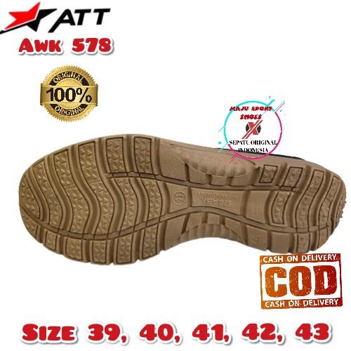 TERLARIS - SEPATU PANTOFEL KARET PRIA ATT AWK 578 / SEPATU KARET ATT
