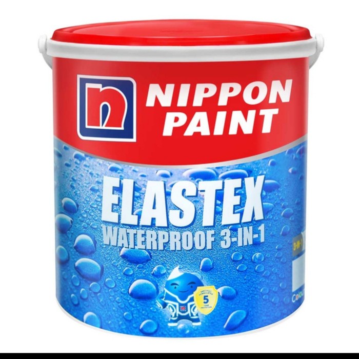 Cat Waterproofing Elastex Nippon Paint Grey 05 20 Kg
