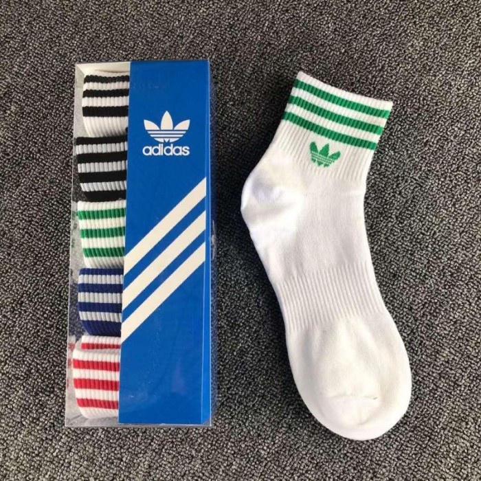 ADIDAS ANKLE SOCKS KAOS KAKI PRIA WANITA PENDEK TEBAL MATA KAKI HITAM ORIGINAL TERBARU