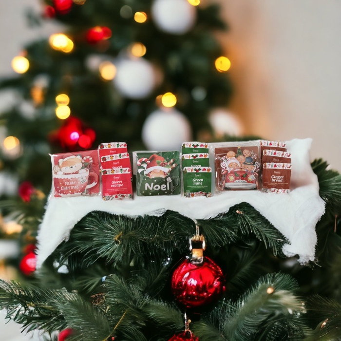 

DISKON MURAH Souvenir hadiah Natal Christmas Hampers Gift & Card Artisan Tea Sachet BERRY30.JAYA