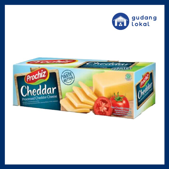 

Keju Prochiz Cheddar 2Kg - Keju Blok Blo