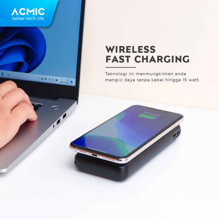 W20Pro 20000Mah Fast Wireless Aicharge Power Qc4 + Pd + Vooc