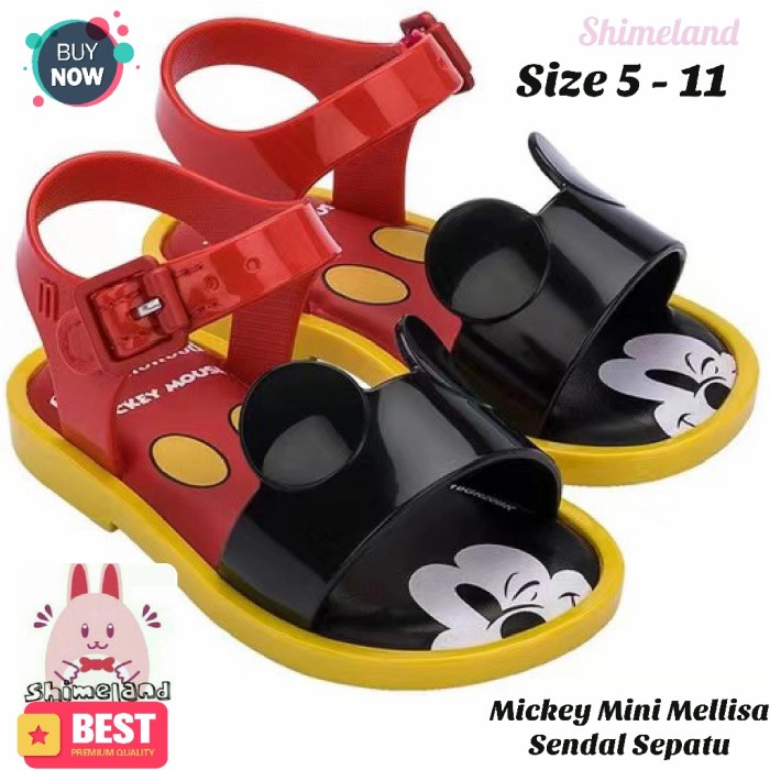 Sepatu Flat Anak Perempuan Jelly Shoes Mini Mellisa Looks