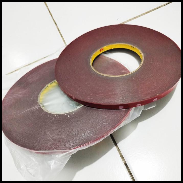 

HOT DEAL PEREKAT DOUBLE TAPE MERAH 33 METER X 8 MM PER 1 ROLL