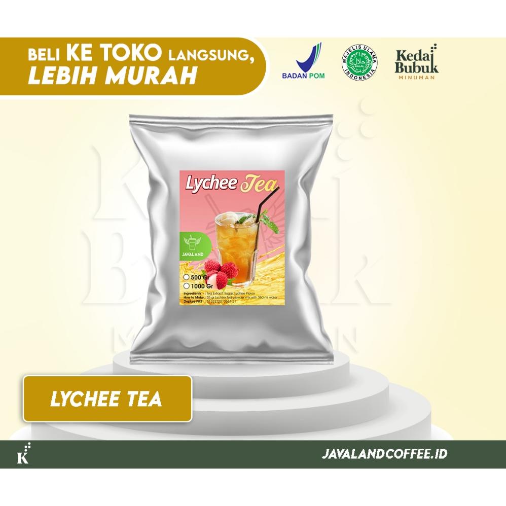 

Baru - Javaland Bubuk Minuman Varian Tea / Teh 1Kg | Rasa Lemon Tea, Lychee / Leci Tea, Strawberry Tea, Mango / Mangga Tea | Flavour Tea ~