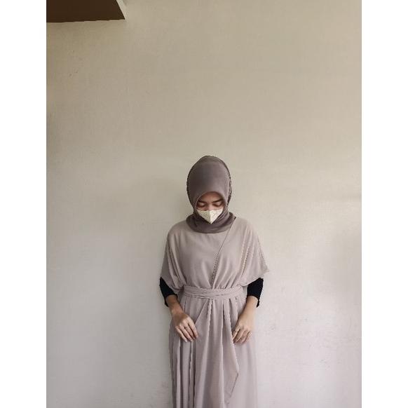 SNT5 catleya dress/dress 10 look/dress 10 style/wrap dress/dress ceruty/dress lebaran simpel/dress k