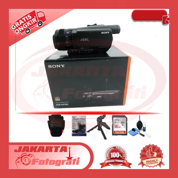 SONY FDR-AX700 4K CAMCORDER
