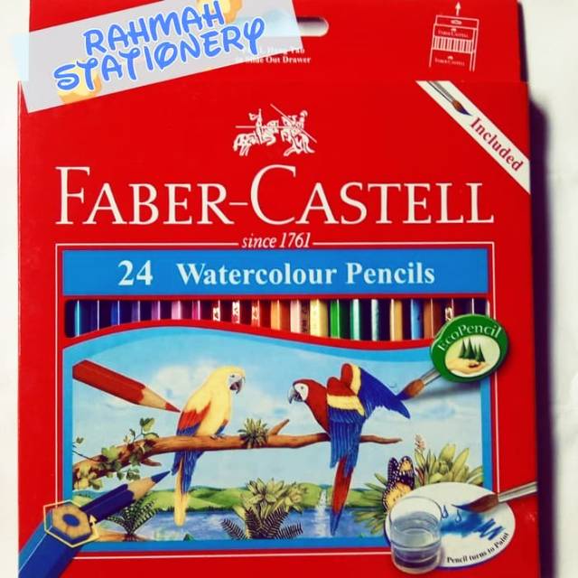 

Watercolour Cils 24 Warna / Sil Warna Faber Castell 24 Warna