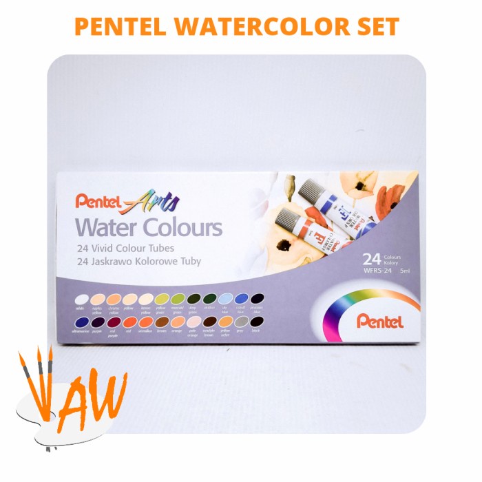 

Masih Ada! Pentel Watercolor 24 Warna