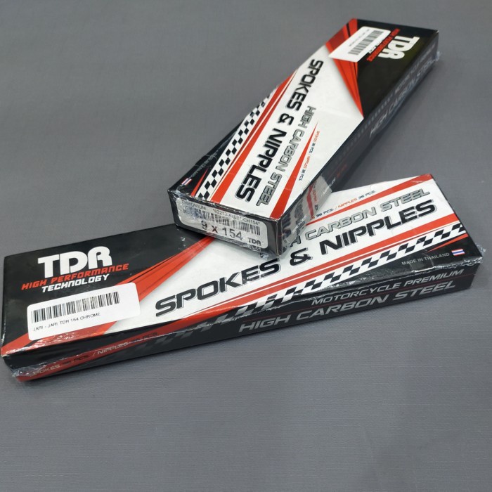 Asli Jari - Jari Ruji Motor Tdr Chrome Ring 14 17 Harga Spesial