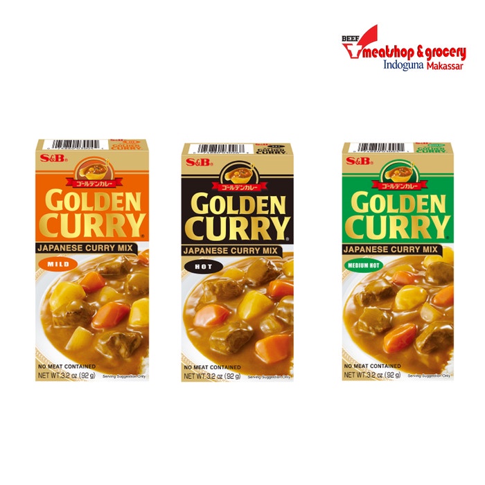 

paling diminati] S&B Golden Bumbu Japanese Curry Bubuk 92gr