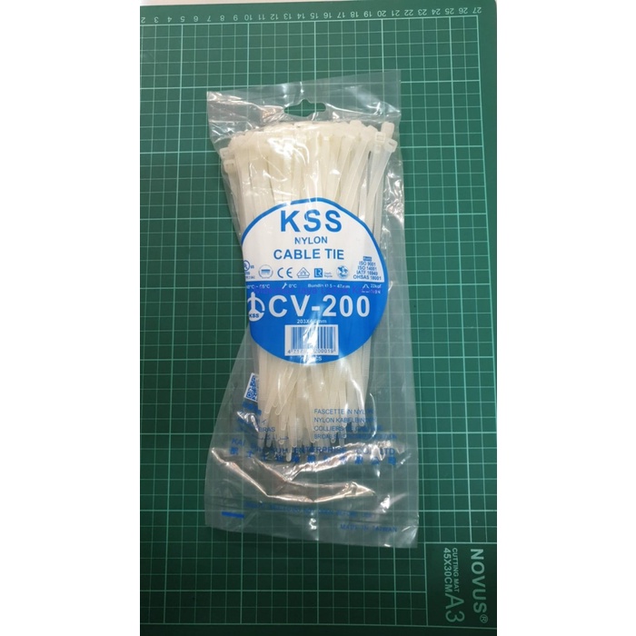 

KABEL TIES / KABEL TIS / CABLE TIE CV 200 KSS 20CM CV200