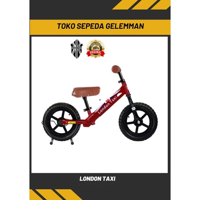 SEPEDA ANAK BALANCE BIKE LONDON TAXI