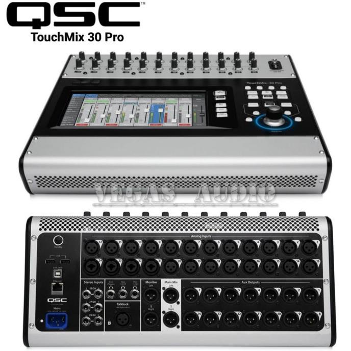 PROMO QSC TOUCHMIX 30 PRO DIGITAL MIXER 30CHANNEL ORIGINAL #ORIGINAL