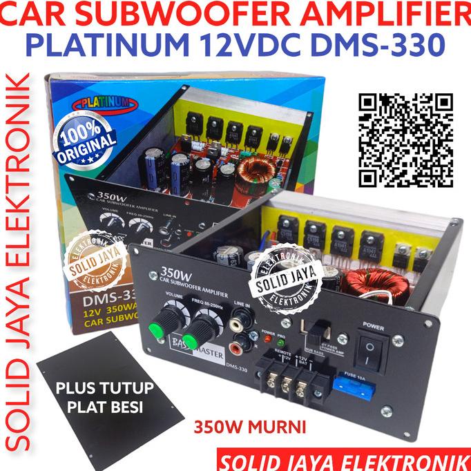 Power Amplifier Mobil Subwoofer Car Subwoofer Amplifier Dms330 Dms 330 Kualitas Premium
