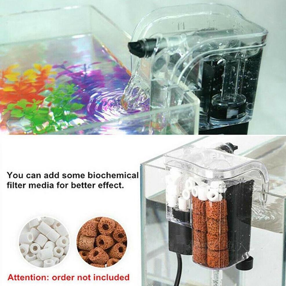 COD filter eksternal tangki ikan akuarium air jatuh pompa filter penggantung tangki ikan / filter ak