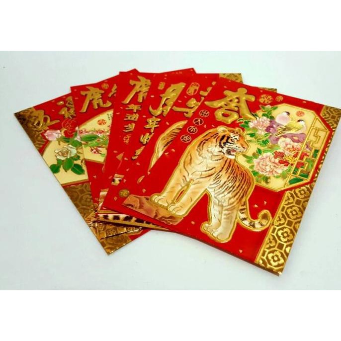 

Angpao Murah Isi 6 Dekorasi Imlek Red Pocket Hongbao Berkualitas