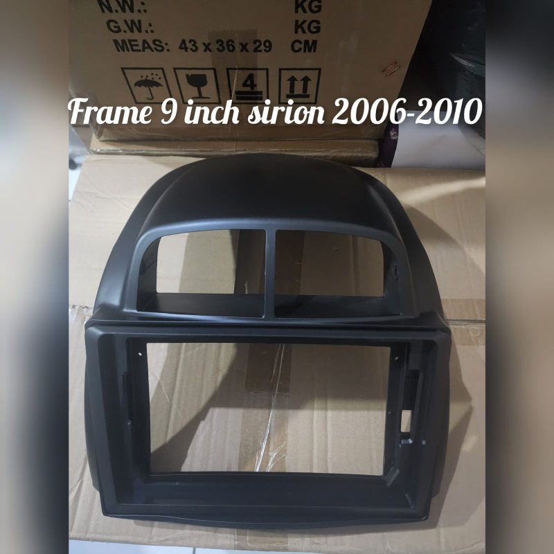Frame head unit android 9 inch mobil sirion 2008-2010