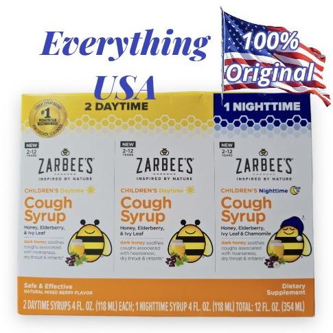 

CHILDREN'S ZARBEE'S COUGH SYRUP DARK HONEY 4OZ/ 118ML DONATAMAULI