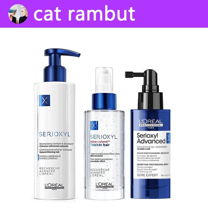 Loreal Serioxyl Denser + Thicker + Shampoo