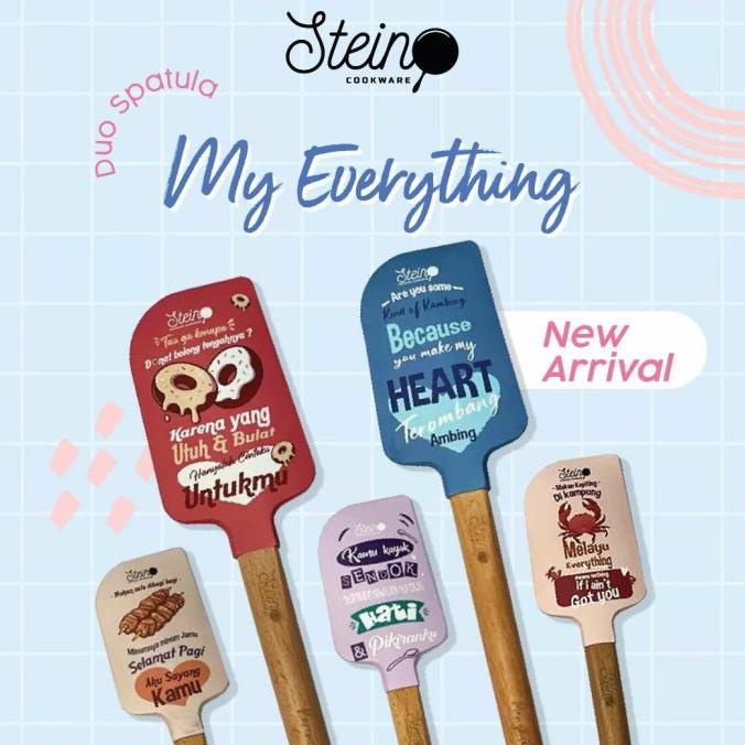 Steincookware Stein Cookware Spatula Baking Set/Sutil Set Berkualitas