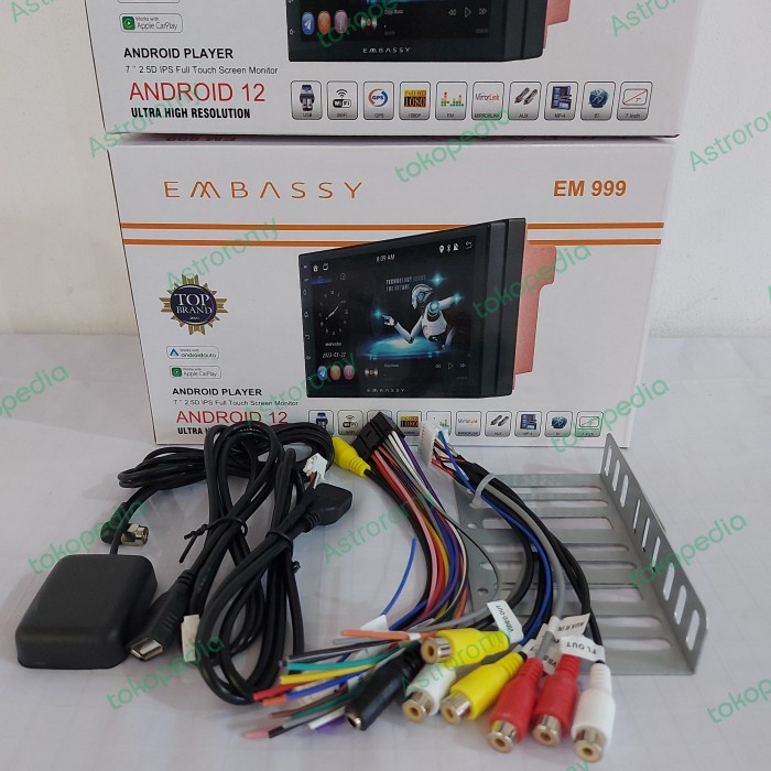 For Sale Android Embassy 7 Inch 2/32 / Head Unit Tv Double Din Deckless Embassy Best Seller