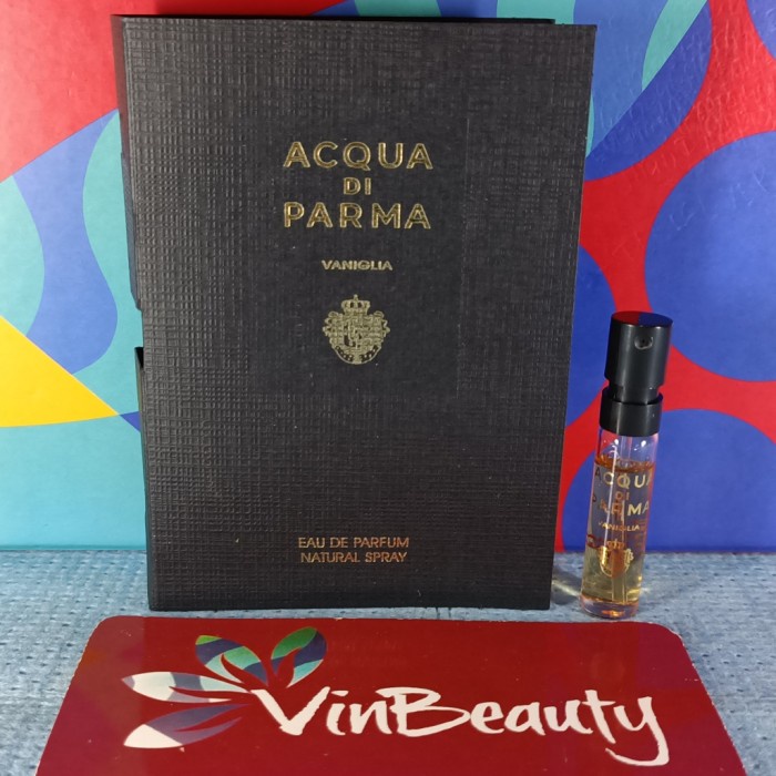 OCacaca- Vial Parfum Acqua Di Parma Vaniglia EDP 1.5 ml For Men