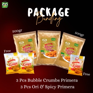 

New!! Bundling 3 Bubble Crumbs Primera 500gr