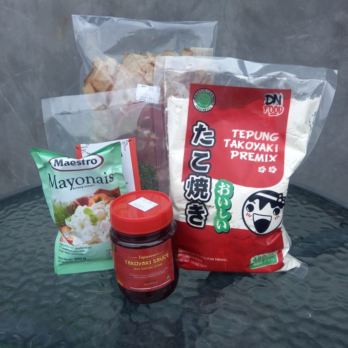 

Terlaris!! Pakat Takoyaki DNFOOD tepung saus katsuo aonori mayo