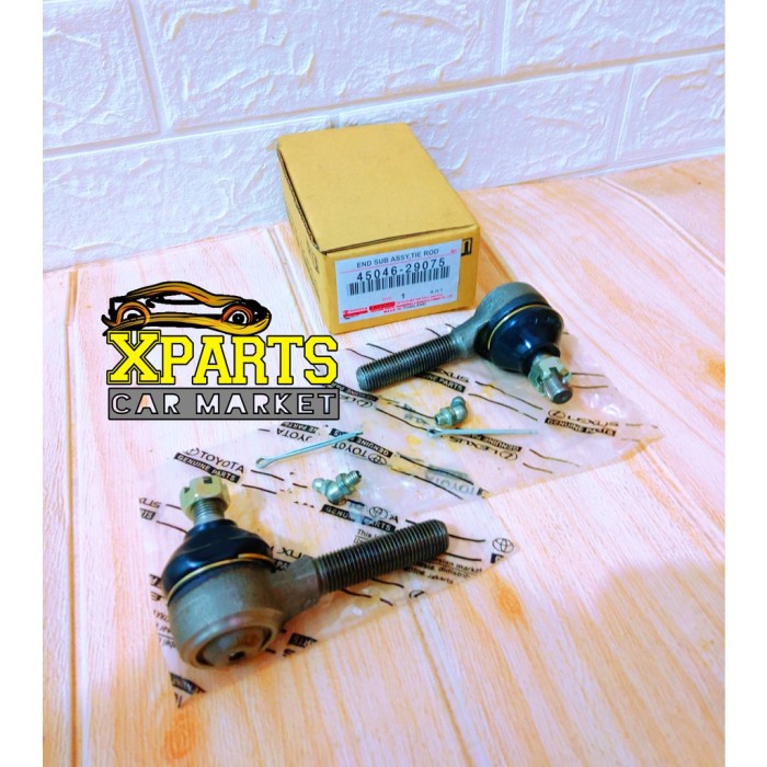 [SET] Tie Rod End Kijang Super 5K Pendek Ori Original Toyota