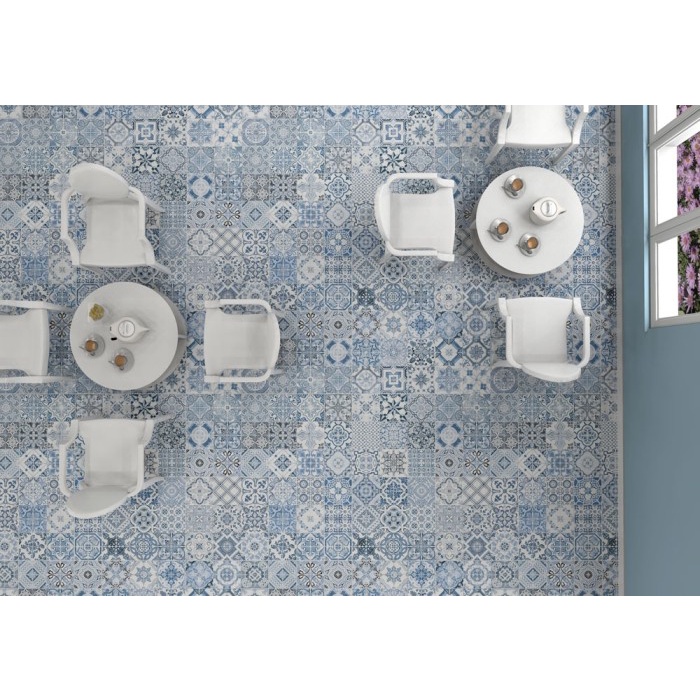 Granit Lantai Roman Gta602700R 60X60 Ddutch Blue Kw1 Vintage Serie