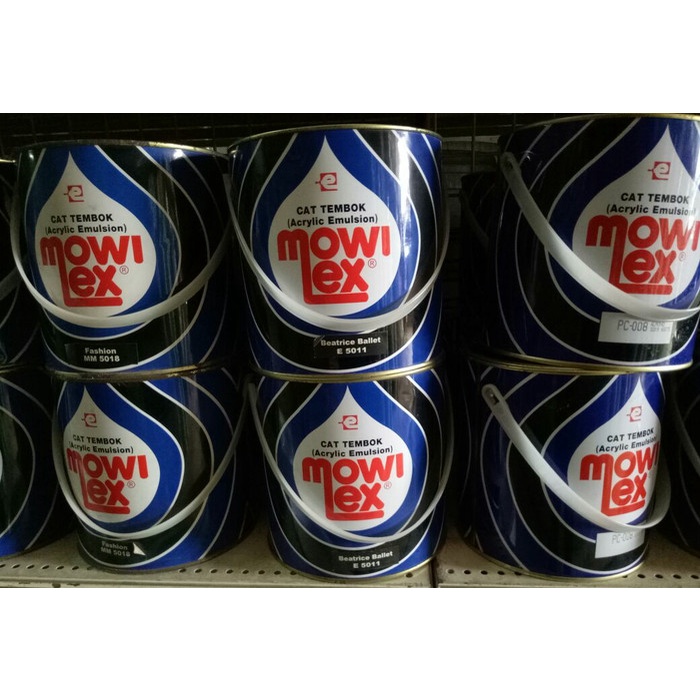 Cat Mowilex 2,5 Ltr / Cat Mowilex Warna Standart -Megah CT