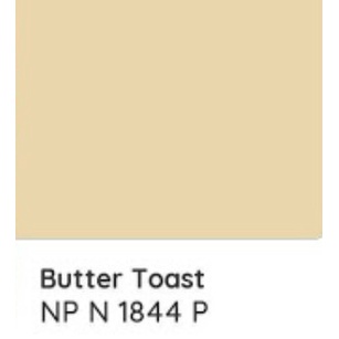 Vinilex 1844 P Butter Toast Cat Tinting Nippon Paint Interior Galon -Megah CT