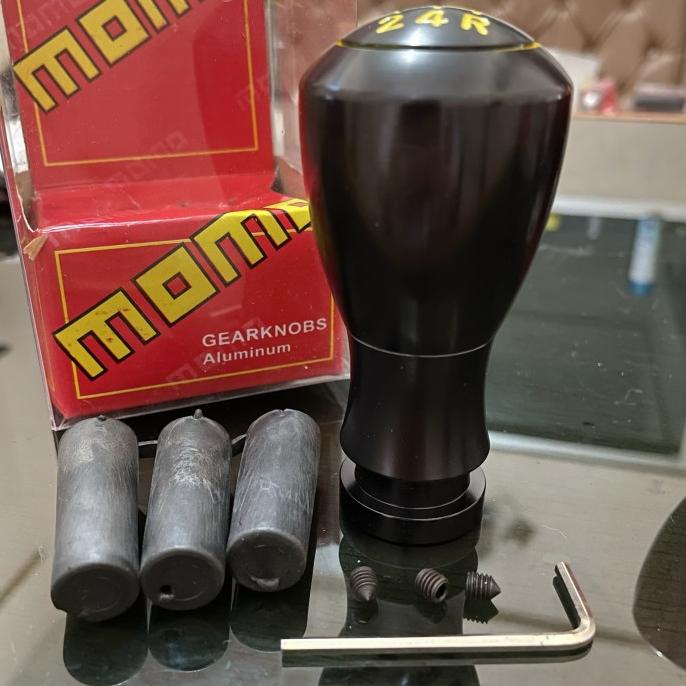 Baru KNOB PERSNELING GEAR SHIFT MOMO POLOS HIGH QUALITY Kualitas Baik