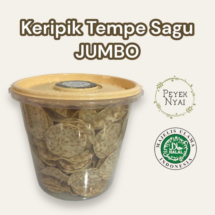 

Keripik - Peyek Nyai Keripik Tempe Sagu (Jumbo)